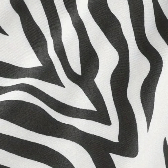 Zebra Print Skirt - Picture 2 of 4